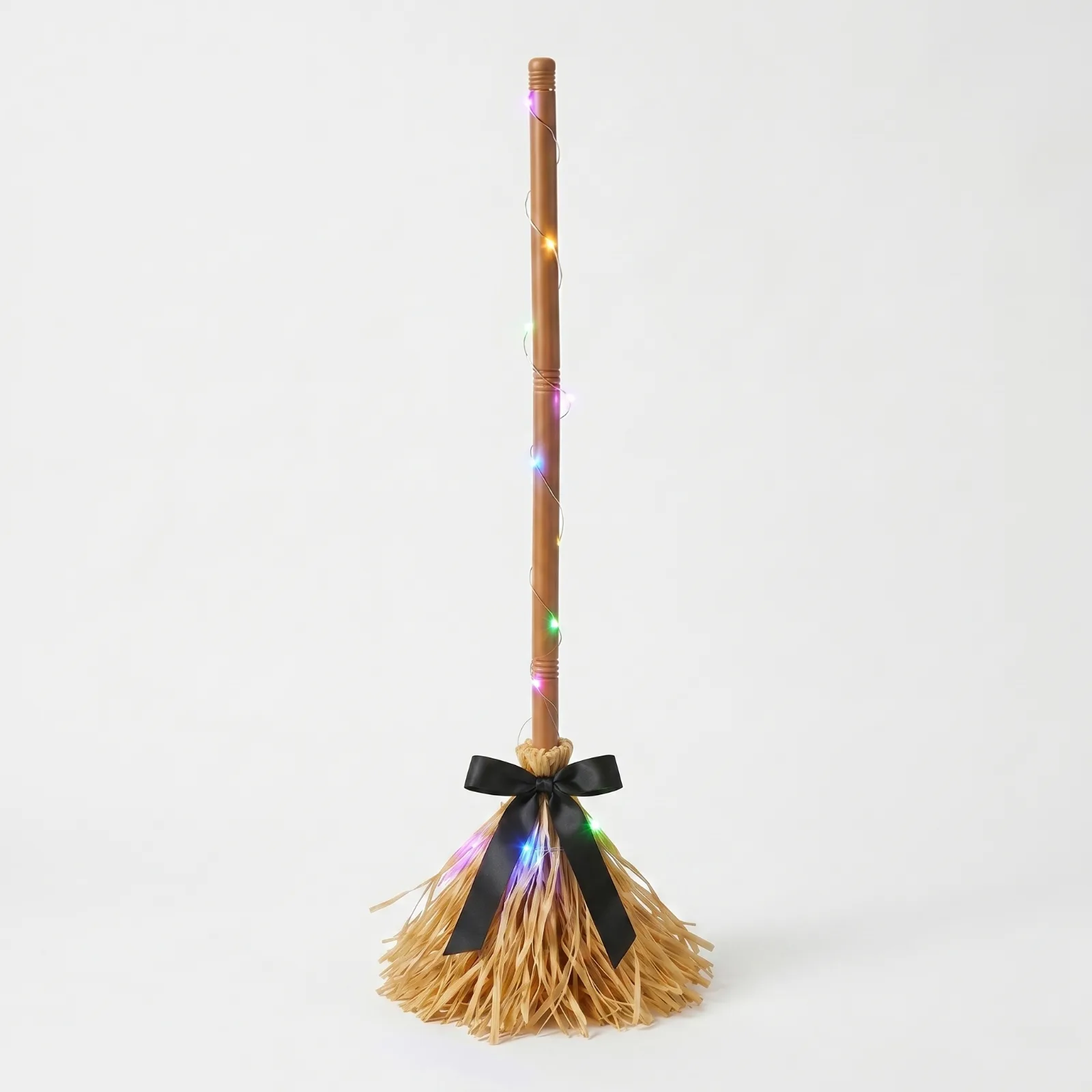Animated Witch Broom with LED & Sound