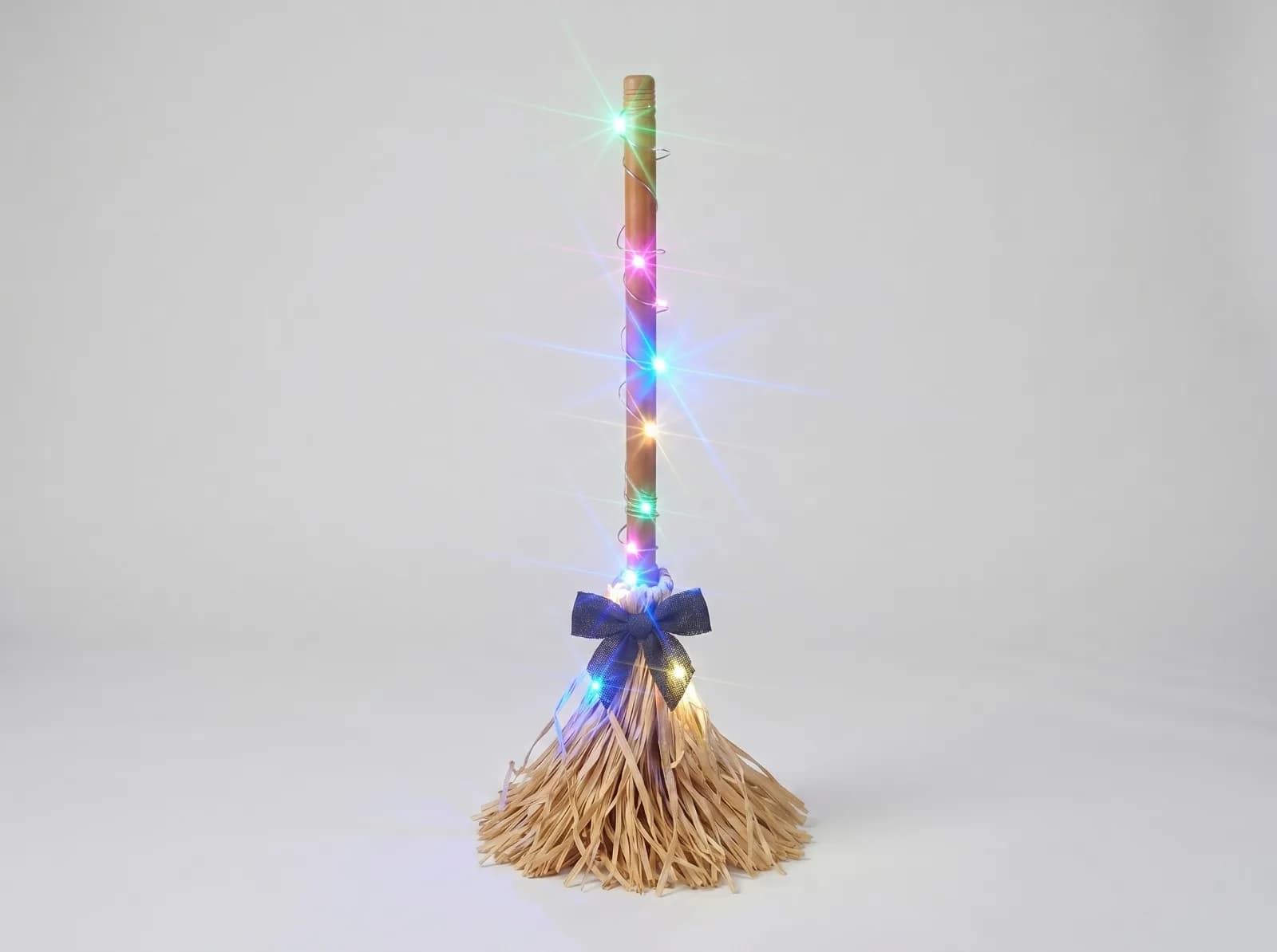 Animated Witch Broom with LED & Sound 1