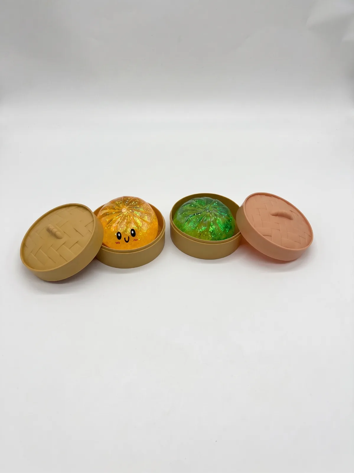 Cute Rainbow Glitter Bun-Shaped Slow-Rising Blind Box Toy 5