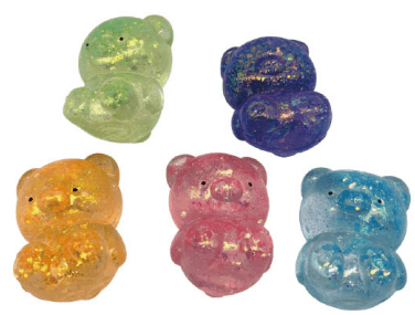 TPR Golden Pink Bear 1