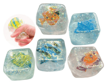 Transparent Fish Ice Cubes 1