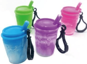 TPR Two-Color Milk Teacup 1