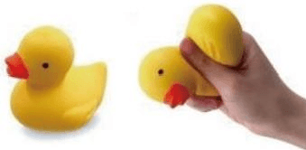 Flour-Filled Yellow Squeeze Duck 1